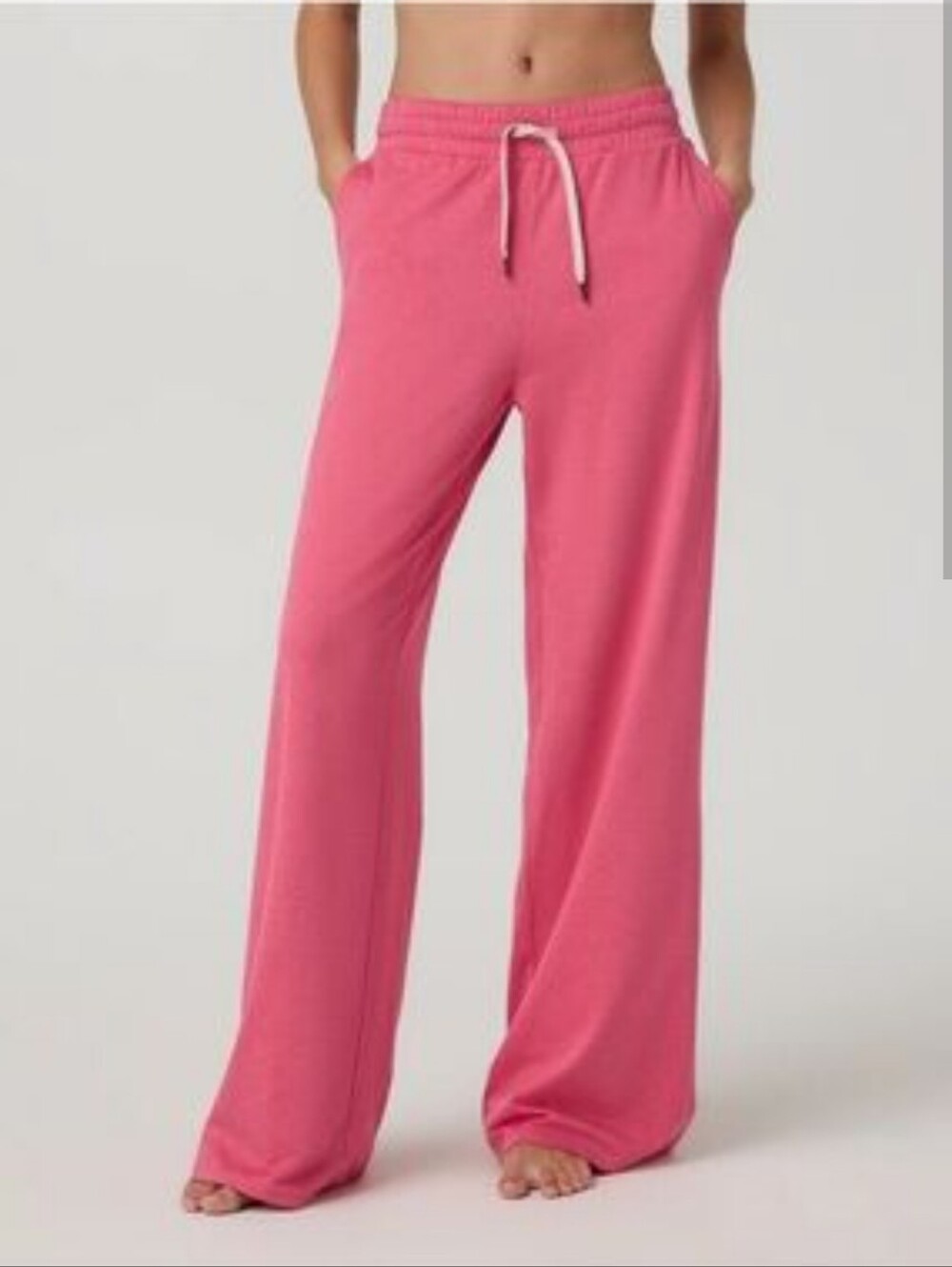 NWT Vuori Pink Drawstring Track Pants_M